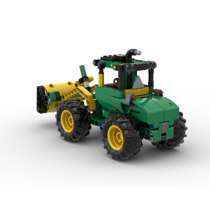 Urban Farming For Kids - MOC-130884 Kentsel Çiftlik Ön Yükleyici Buldozer