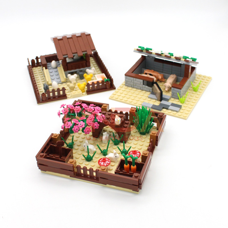 Urban Farming For Kids - MOC kentsel çiftlik yapı taşları çocuklar